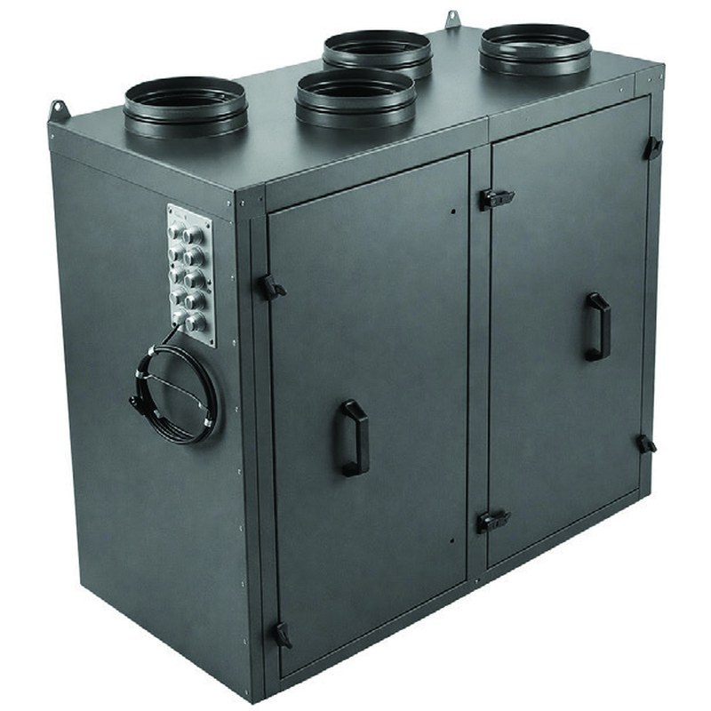 Приточно-вытяжная установка с роторным рекуператором RWN-RR-5500(50c)-ЕС(B500)-НЕ13,5-Classic(N)