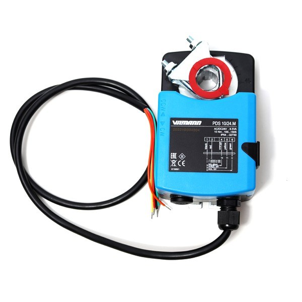 Привод воздушной заслонки VILMANN PDS 20/230.DT (20 Нм, 230 В, с возвратной пружиной) Привод воздушной заслонки VILMANN PDS 20/230.DT (20 Нм, 230 В, с возвратной пружиной)
