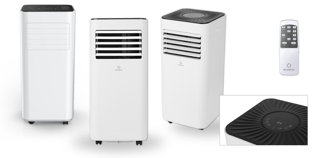 Мобильный кондиционер Ecostar DESIRE KV-DS07CH-E