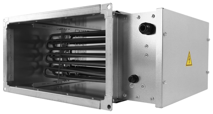 Электрический нагреватель для прямоугольных каналов ZILON ZES 400x200-12 Электрический нагреватель для прямоугольных каналов ZILON ZES 400x200-12