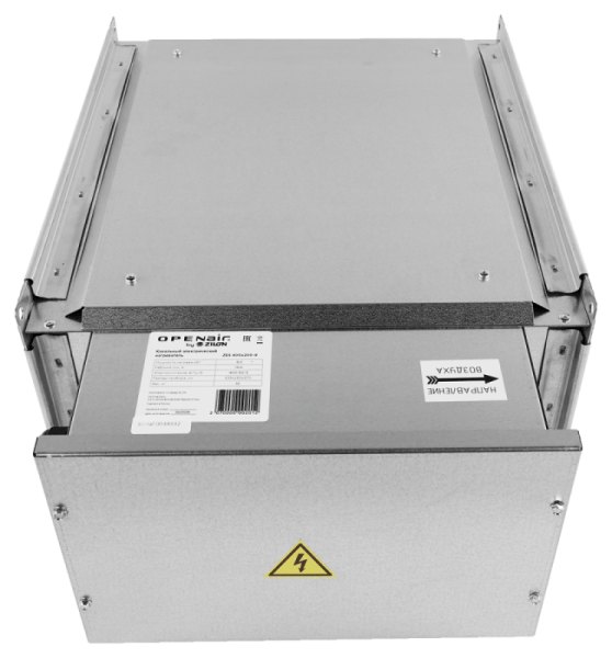 Электрический нагреватель для прямоугольных каналов ZILON ZES 600x350-30