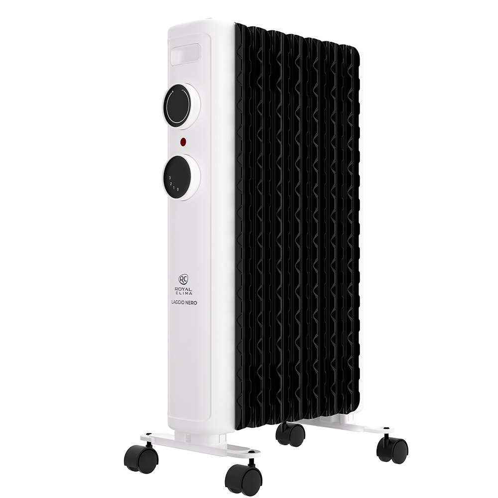 Масляный радиатор ROYAL Clima LAGGIO NERO ROR-LN7-1500M