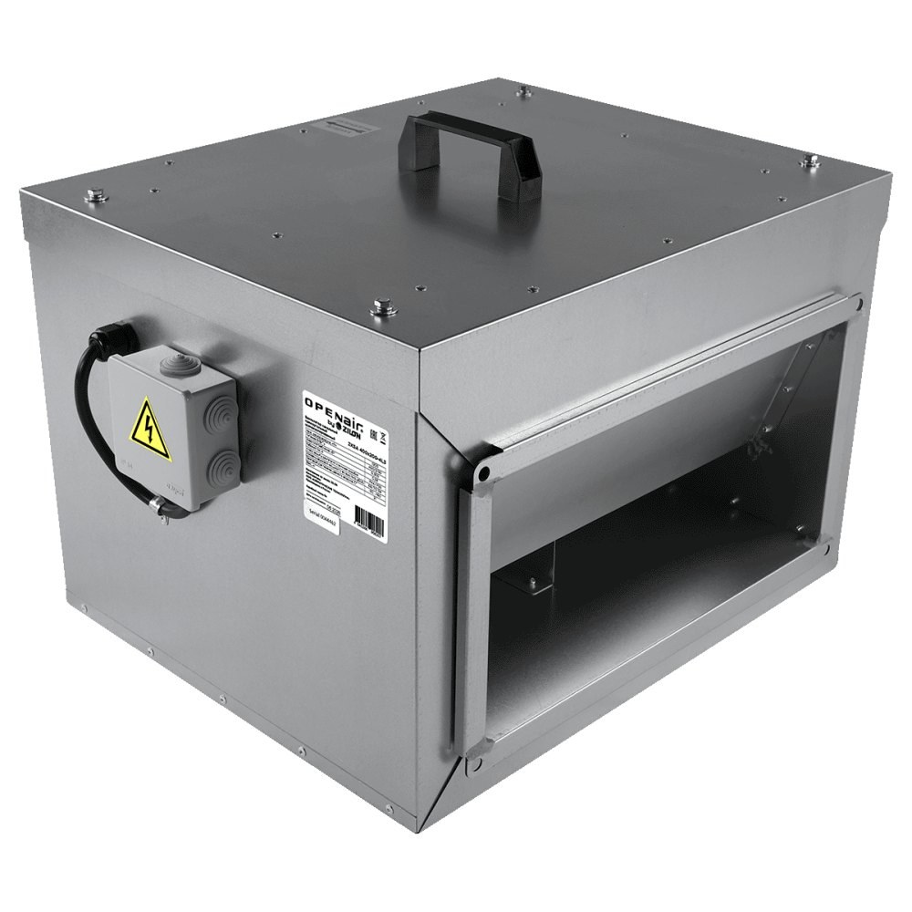 Звукоизолированный прямоугольный канальный вентилятор ZILON ZKSA 800x500-4L3