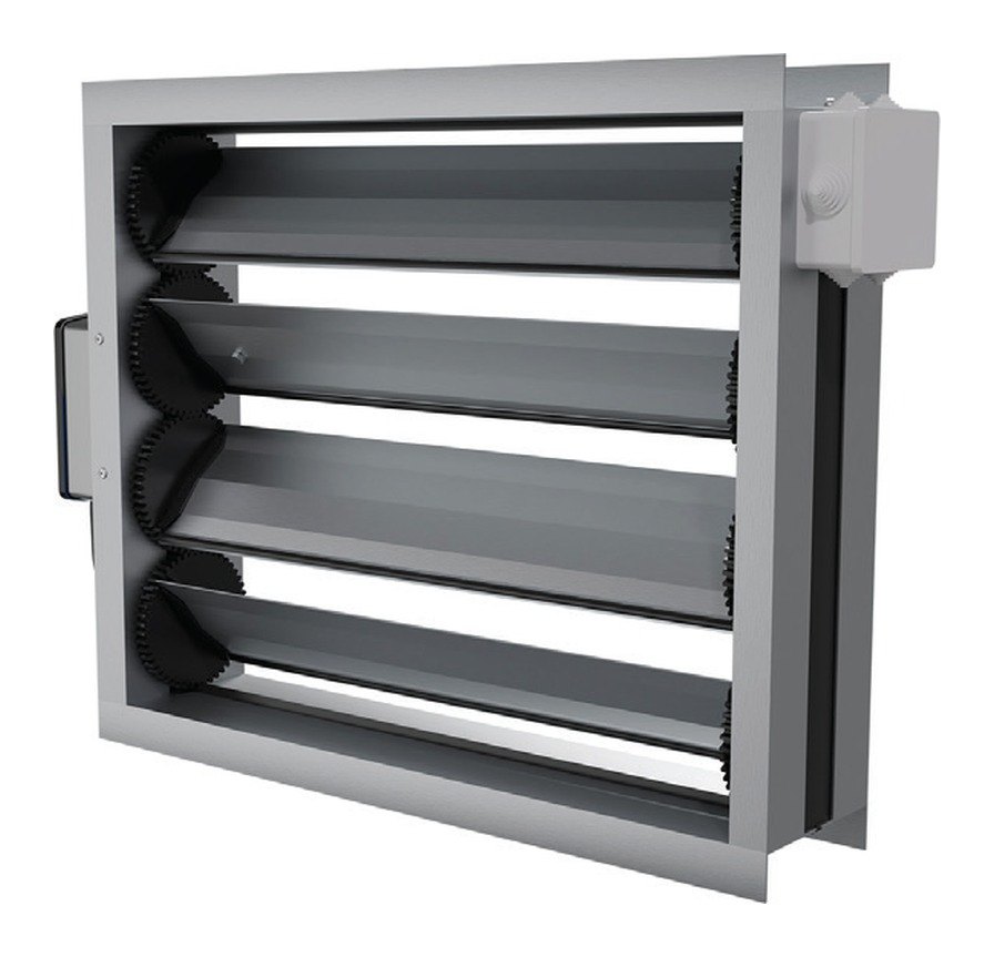 Воздушный клапан с электроподогревом ВКп 1200×1300 Воздушный клапан с электроподогревом ВКп 1200×1300