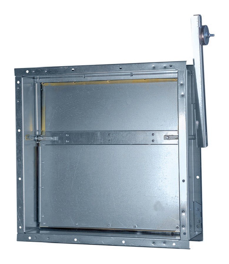 Клапан обратный взрывозащищённый АЗЕ103 500×500 мм Клапан обратный взрывозащищённый АЗЕ103 500×500 мм