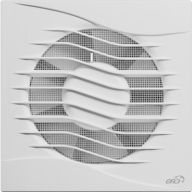 Вентилятор накладной REST D125 сетка обратный клапан HT ERA