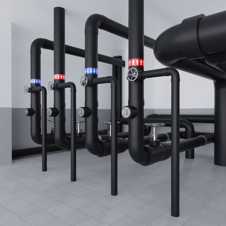 Трубка теплоизоляционная РУ-ФЛЕКС СТ 13×25 мм, 2 м