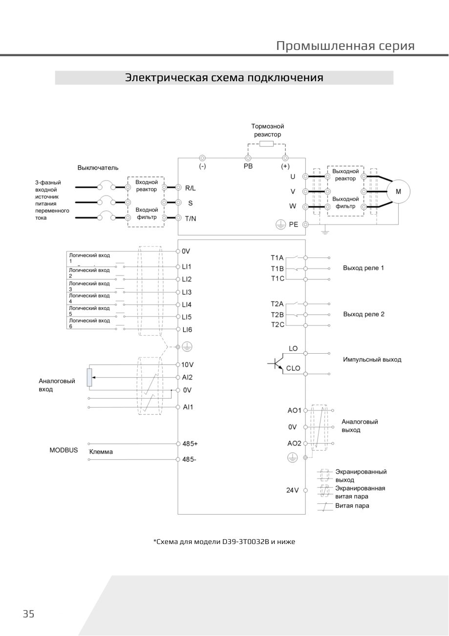 Схема подключения D39 (до D39-3T0032B) Dastech D39-3T0115